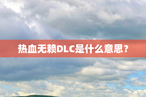 热血无赖DLC是什么意思? 热血无赖DLC是什么意思?