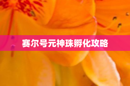 赛尔号元神珠孵化攻略 赛尔号元神珠孵化攻略