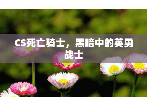 CS死亡骑士,黑暗中的英勇战士 CS死亡骑士,黑暗中的英勇战士