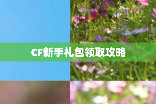 CF新手礼包领取攻略 CF新手礼包领取攻略