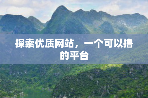 探索优质网站,一个可以撸的平台 探索优质网站,一个可以撸的平台
