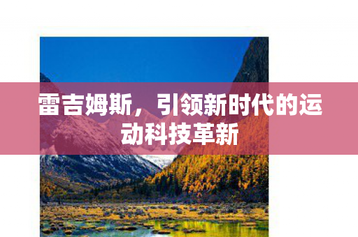 雷吉姆斯,引领新时代的运动科技革新 雷吉姆斯,引领新时代的运动科技革新