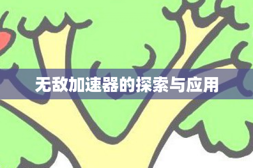 无敌加速器的探索与应用