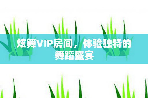 炫舞VIP房间,体验独特的舞蹈盛宴 炫舞VIP房间,体验独特的舞蹈盛宴