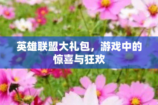 英雄联盟大礼包，游戏中的惊喜与狂欢