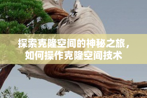 探索克隆空间的神秘之旅,如何操作克隆空间技术 探索克隆空间的神秘之旅,如何操作克隆空间技术
