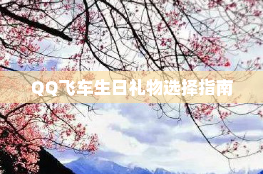 QQ飞车生日礼物选择指南
