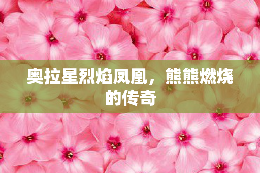 奥拉星烈焰凤凰,熊熊燃烧的传奇 奥拉星烈焰凤凰,熊熊燃烧的传奇
