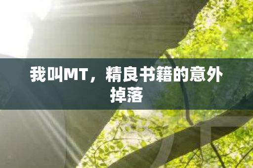 我叫MT,精良书籍的意外掉落 我叫MT,精良书籍的意外掉落