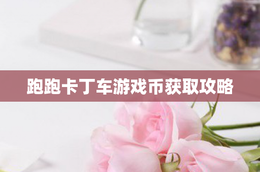 跑跑卡丁车游戏币获取攻略 跑跑卡丁车游戏币获取攻略