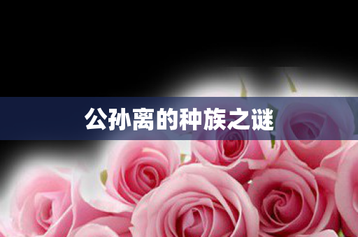 公孙离的种族之谜 公孙离的种族之谜