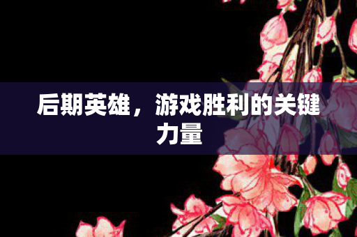 后期英雄,游戏胜利的关键力量 后期英雄,游戏胜利的关键力量