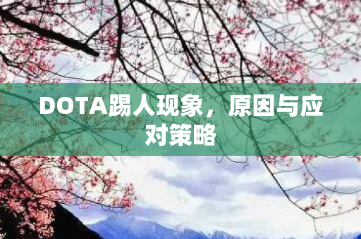 DOTA踢人现象,原因与应对策略 DOTA踢人现象,原因与应对策略