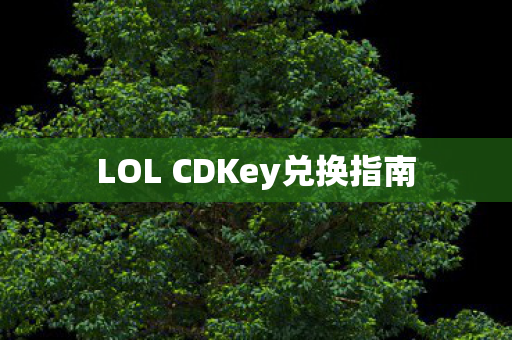 LOL CDKey兑换指南 LOL CDKey兑换指南