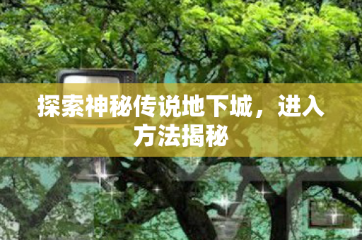 探索神秘传说地下城,进入方法揭秘 探索神秘传说地下城,进入方法揭秘