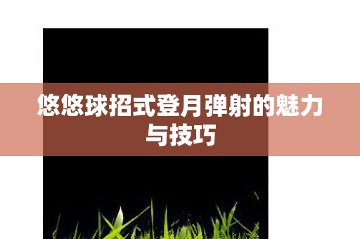 悠悠球招式登月弹射的魅力与技巧 悠悠球招式登月弹射的魅力与技巧