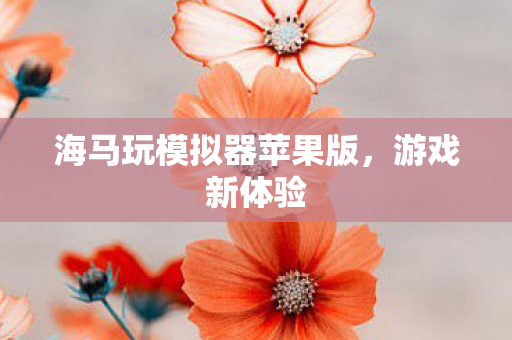 海马玩模拟器苹果版,游戏新体验 海马玩模拟器苹果版,游戏新体验