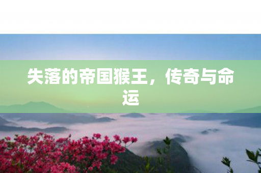 失落的帝国猴王,传奇与命运 失落的帝国猴王,传奇与命运