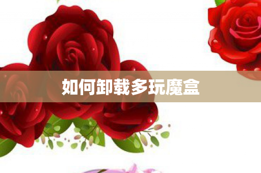 如何卸载多玩魔盒 如何卸载多玩魔盒