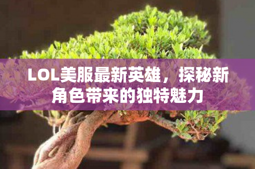 LOL美服最新英雄,探秘新角色带来的独特魅力 LOL美服最新英雄,探秘新角色带来的独特魅力