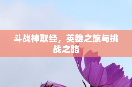 斗战神取经,英雄之旅与挑战之路 斗战神取经,英雄之旅与挑战之路