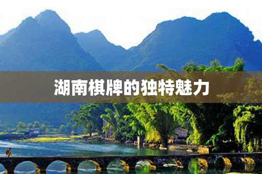 湖南棋牌的独特魅力 湖南棋牌的独特魅力