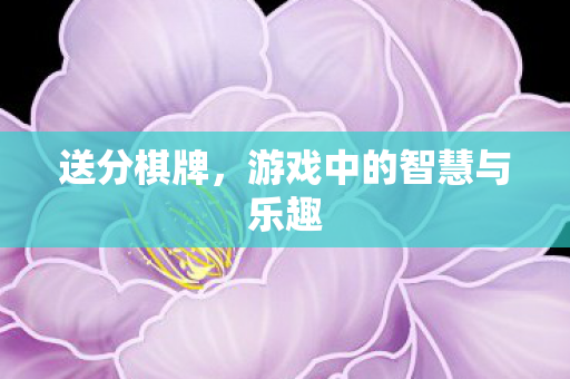 送分棋牌,游戏中的智慧与乐趣 送分棋牌,游戏中的智慧与乐趣