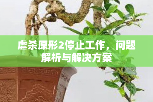 虐杀原形2停止工作,问题解析与解决方案 虐杀原形2停止工作,问题解析与解决方案
