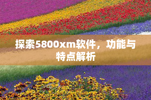 探索5800xm软件,功能与特点解析 探索5800xm软件,功能与特点解析
