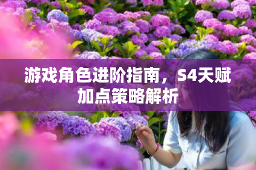 游戏角色进阶指南,S4天赋加点策略解析 游戏角色进阶指南,S4天赋加点策略解析