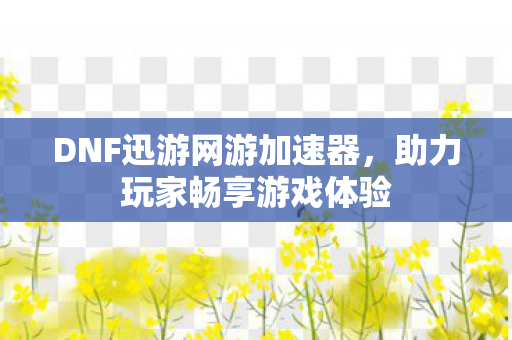 DNF迅游网游加速器,助力玩家畅享游戏体验 DNF迅游网游加速器,助力玩家畅享游戏体验