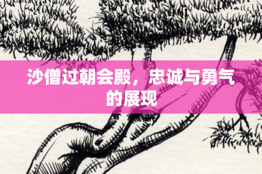 沙僧过朝会殿,忠诚与勇气的展现 沙僧过朝会殿,忠诚与勇气的展现
