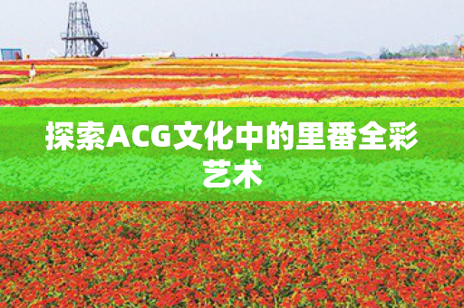 探索ACG文化中的里番全彩艺术