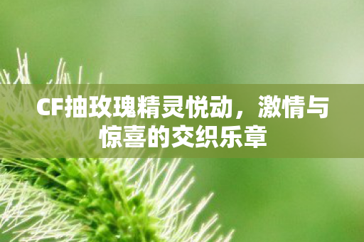 激情与惊喜的交织乐章图片