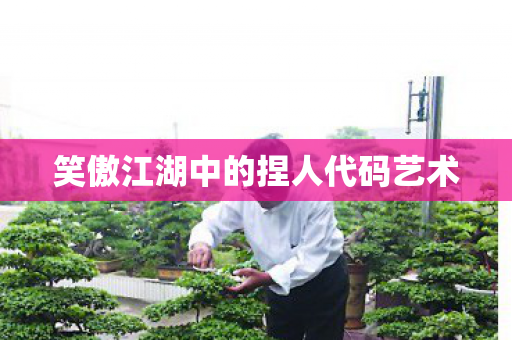 笑傲江湖中的捏人代码艺术