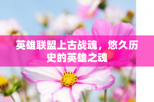 英雄联盟上古战魂,悠久历史的英雄之魂 英雄联盟上古战魂,悠久历史的英雄之魂