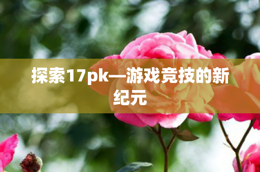 探索17pk—游戏竞技的新纪元