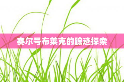 赛尔号布莱克的踪迹探索 赛尔号布莱克的踪迹探索