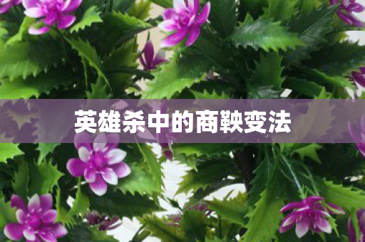 英雄杀中的商鞅变法 英雄杀中的商鞅变法