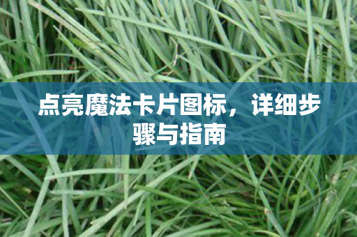 点亮魔法卡片图标，详细步骤与指南