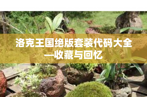 洛克王国绝版套装代码大全—收藏与回忆