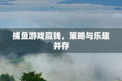 捕鱼游戏赢钱,策略与乐趣并存 捕鱼游戏赢钱,策略与乐趣并存