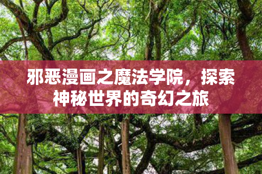邪恶漫画之魔法学院，探索神秘世界的奇幻之旅