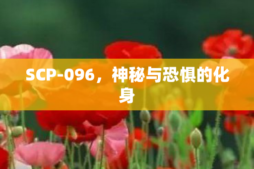 SCP-096，神秘与恐惧的化身