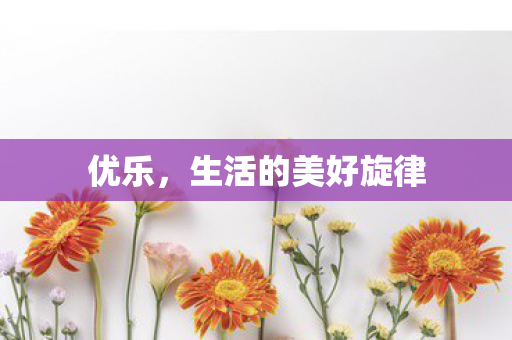 优乐,生活的美好旋律 优乐,生活的美好旋律