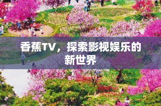 香蕉TV,探索影视娱乐的新世界 香蕉TV,探索影视娱乐的新世界