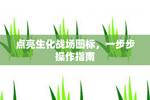 点亮生化战场图标,一步步操作指南 点亮生化战场图标,一步步操作指南
