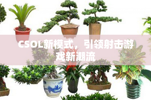 CSOL新模式，引领射击游戏新潮流