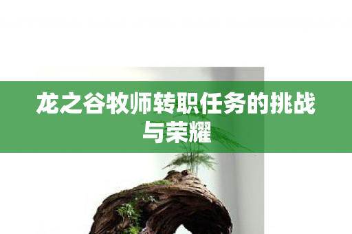 龙之谷牧师转职任务的挑战与荣耀