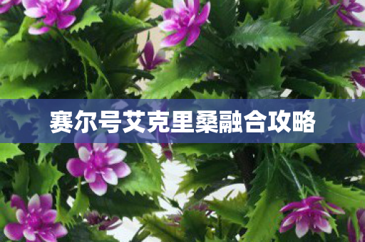 赛尔号艾克里桑融合攻略 赛尔号艾克里桑融合攻略